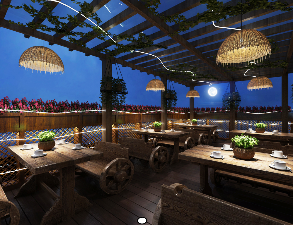 经典民宿装修之休案例闲餐厅(图6) 经典民宿装修之休案例闲餐厅(图6)