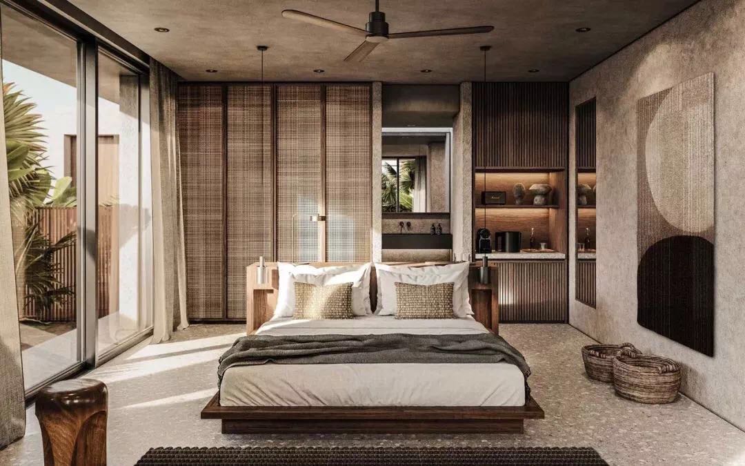 淮北民宿---侘寂风民宿客房设计(图1) 淮北民宿---侘寂风民宿客房设计(图1)