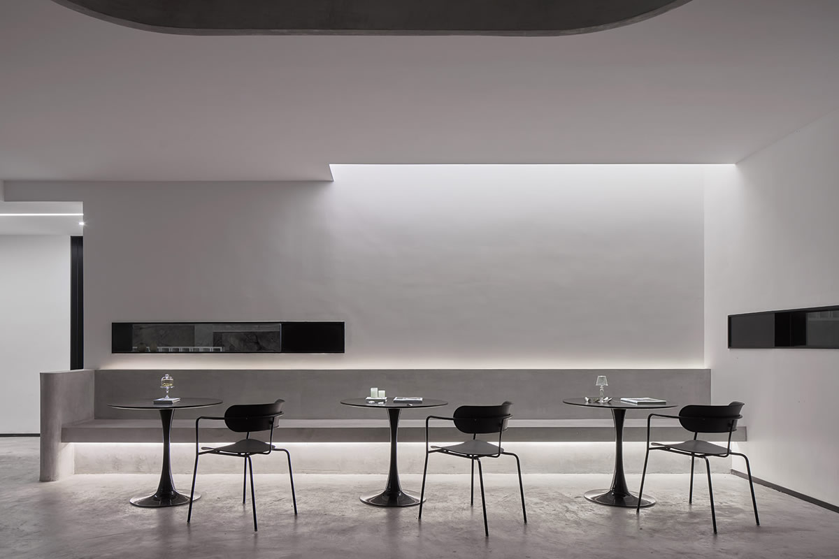 “白+灰”简约风格民宿休闲厅(图4) “白+灰”简约风格民宿休闲厅(图4)