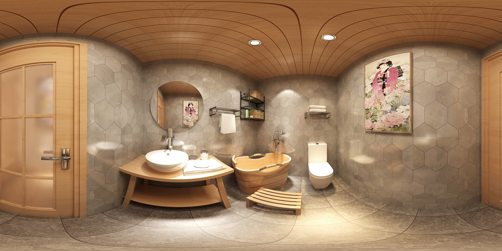 黄山太平湖500平方独栋日式民宿设计装修(图4) 卫生间.jpg