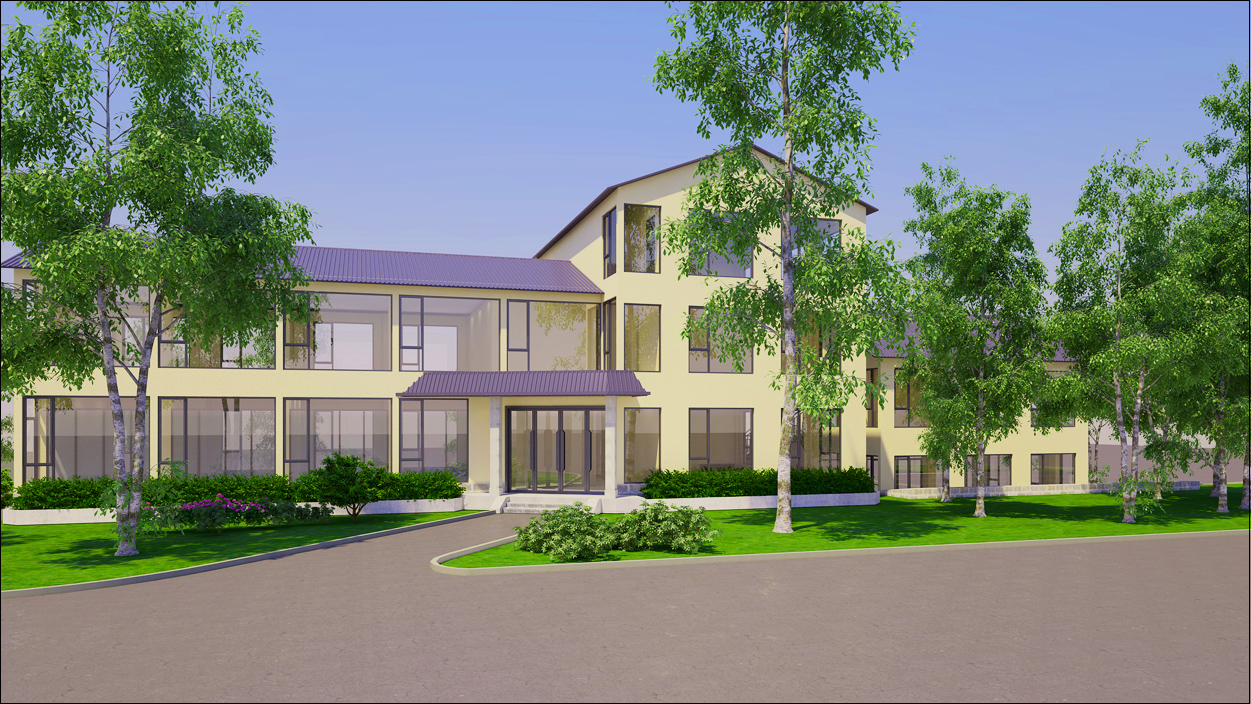 巢湖厵村民宿办公楼室内装饰工程(图2) 巢湖厵村民宿办公楼室内装饰工程(图2)