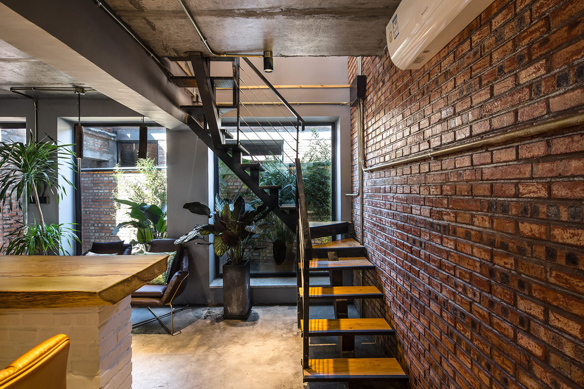 Loft工业风联排独栋民宿装修设计(图2) Loft工业风联排独栋民宿装修设计(图2)