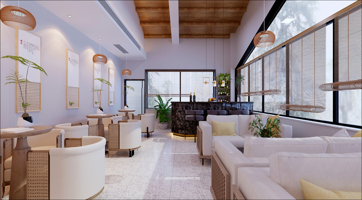 厵村民宿CG02接待大厅装修(图5) 厵村民宿CG02接待大厅装修(图5)