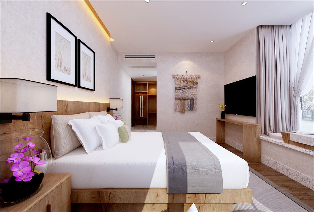 巢湖厵村民宿现代田园风格民宿设计装修(图1) 巢湖厵村民宿现代田园风格民宿设计装修(图1)