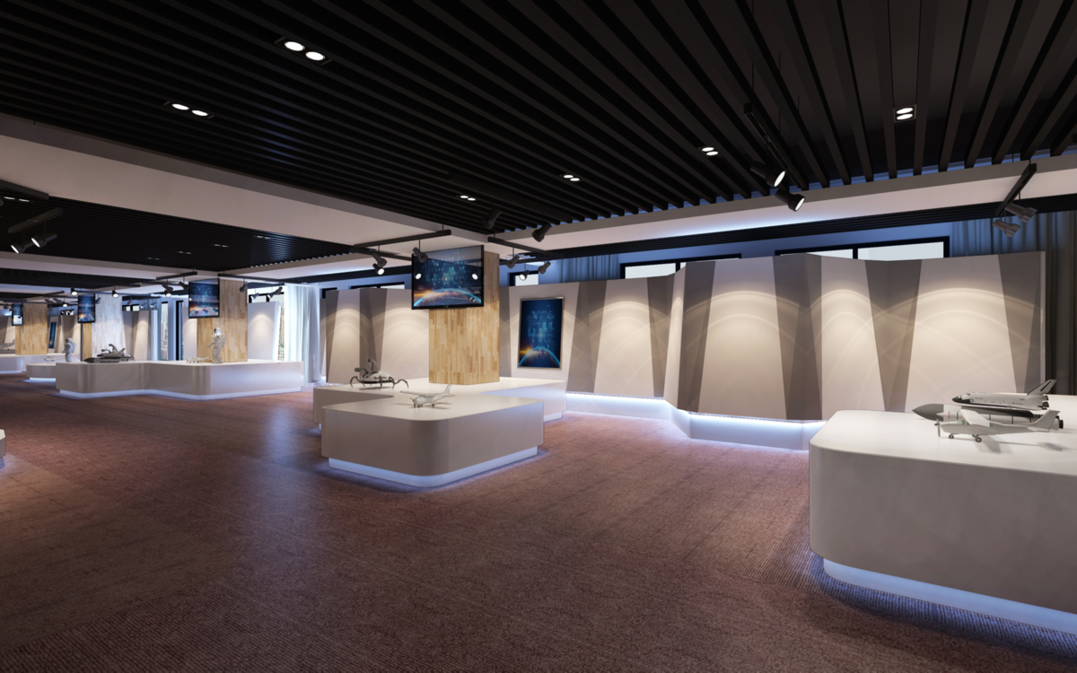 国科上海企业1350平方企业展厅装修设计项目(图6) 国科上海企业1350平方企业展厅装修设计项目(图6)