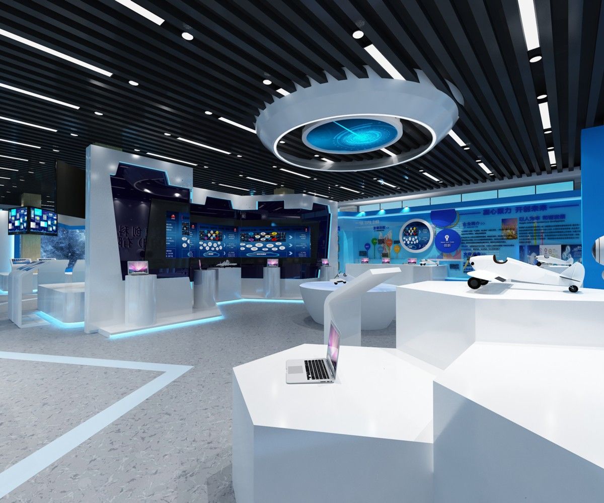 阜阳科技(阜阳)有限公司-科技展厅装修(图3) 阜阳科技(阜阳)有限公司-科技展厅装修(图3)