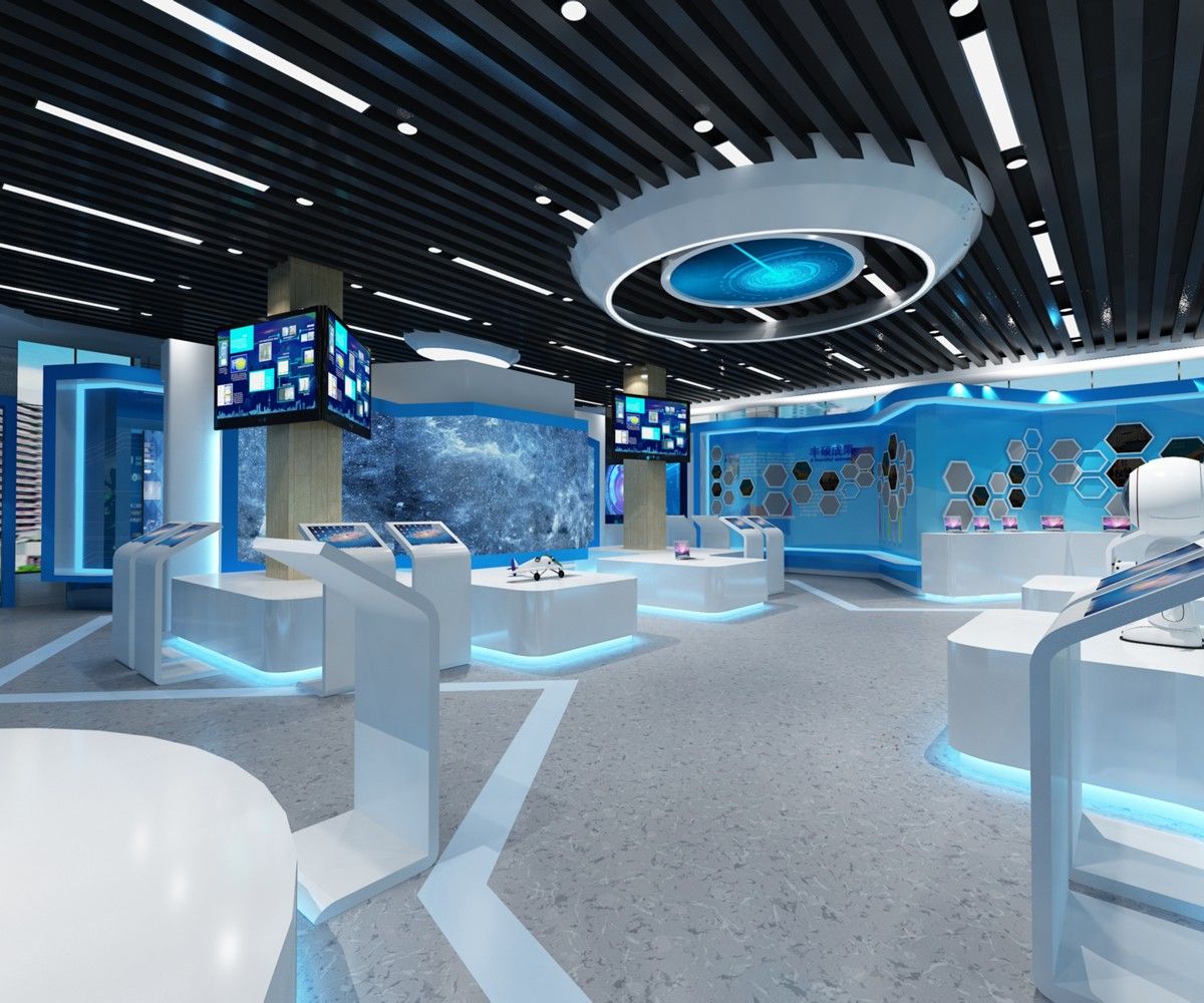 阜阳科技(阜阳)有限公司-科技展厅装修(图4) 阜阳科技(阜阳)有限公司-科技展厅装修(图4)