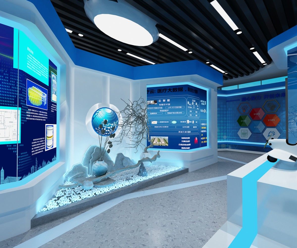 阜阳科技(阜阳)有限公司-科技展厅装修(图6) 阜阳科技(阜阳)有限公司-科技展厅装修(图6)