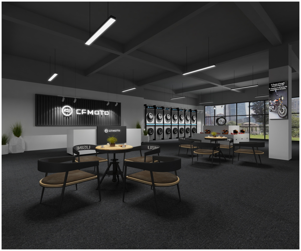 合肥警用装备1200平方工业风展厅装修(图1) 合肥警用装备1200平方工业风展厅装修(图1)