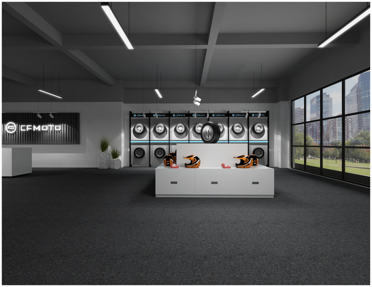 合肥警用装备1200平方工业风展厅装修(图4) 合肥警用装备1200平方工业风展厅装修(图4)