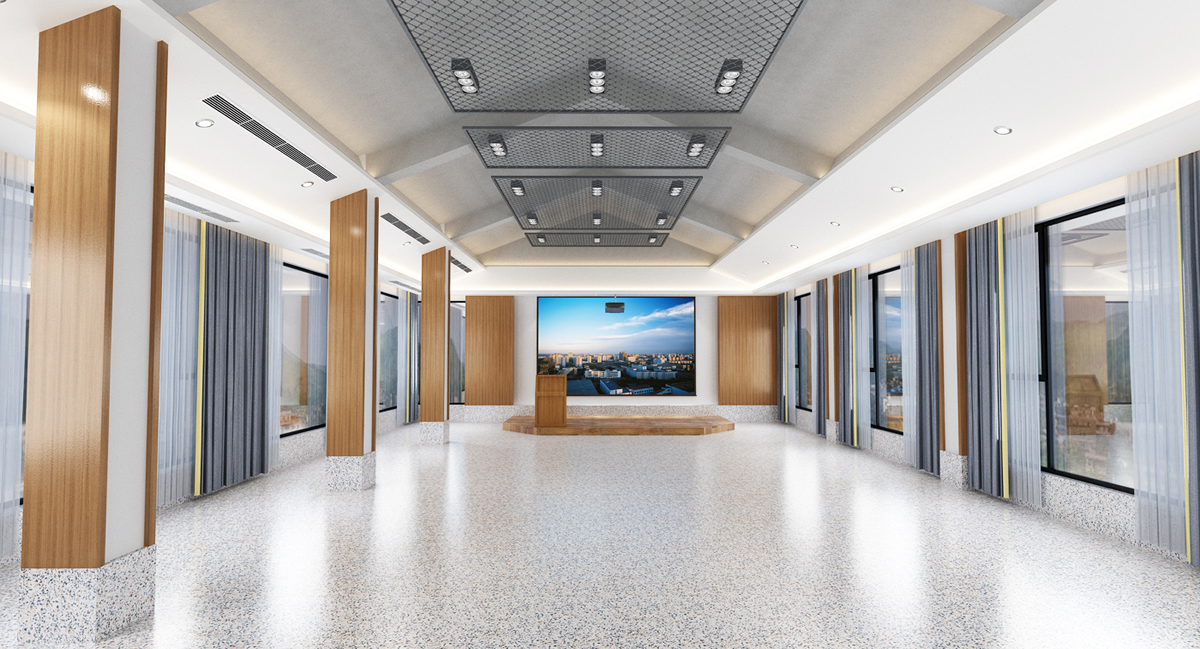 厵村整栋2900m²自然原木风办公楼装修案例(图12) 厵村整栋2900m²自然原木风办公楼装修案例(图12)