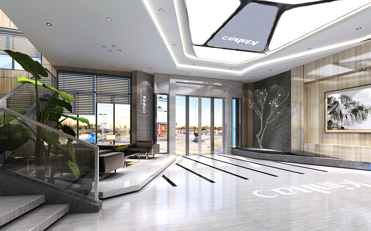 吴山健浩3000m²现代简约办公楼装修项目(图3) 吴山健浩3000m²现代简约办公楼装修项目(图3)