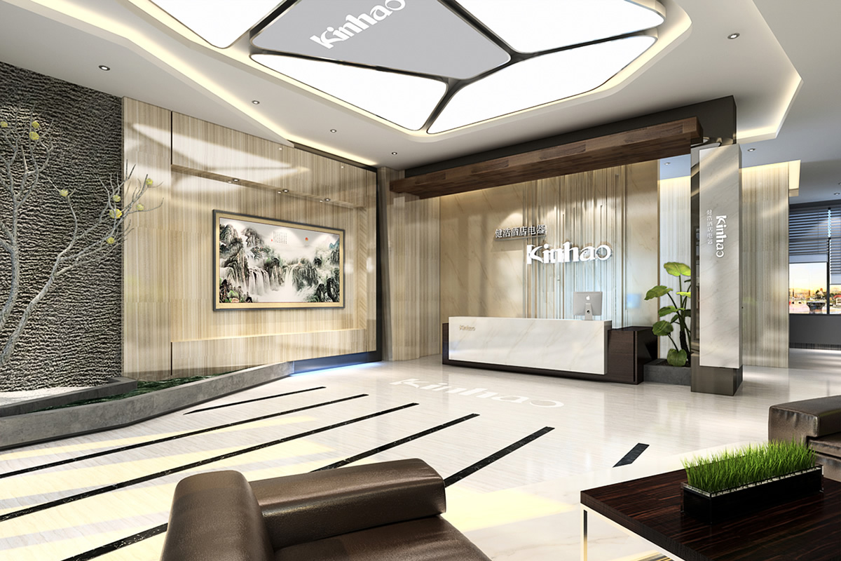 吴山健浩3000m²现代简约办公楼装修项目(图2) 吴山健浩3000m²现代简约办公楼装修项目(图2)