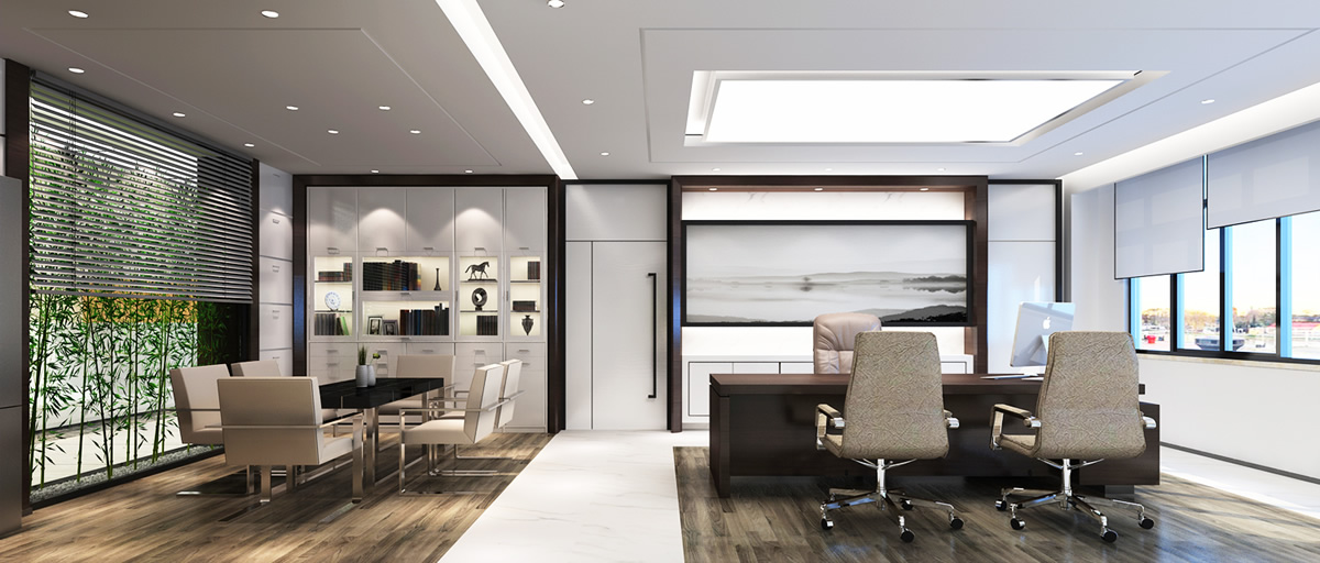 吴山健浩3000m²现代简约办公楼装修项目(图6) 吴山健浩3000m²现代简约办公楼装修项目(图6)