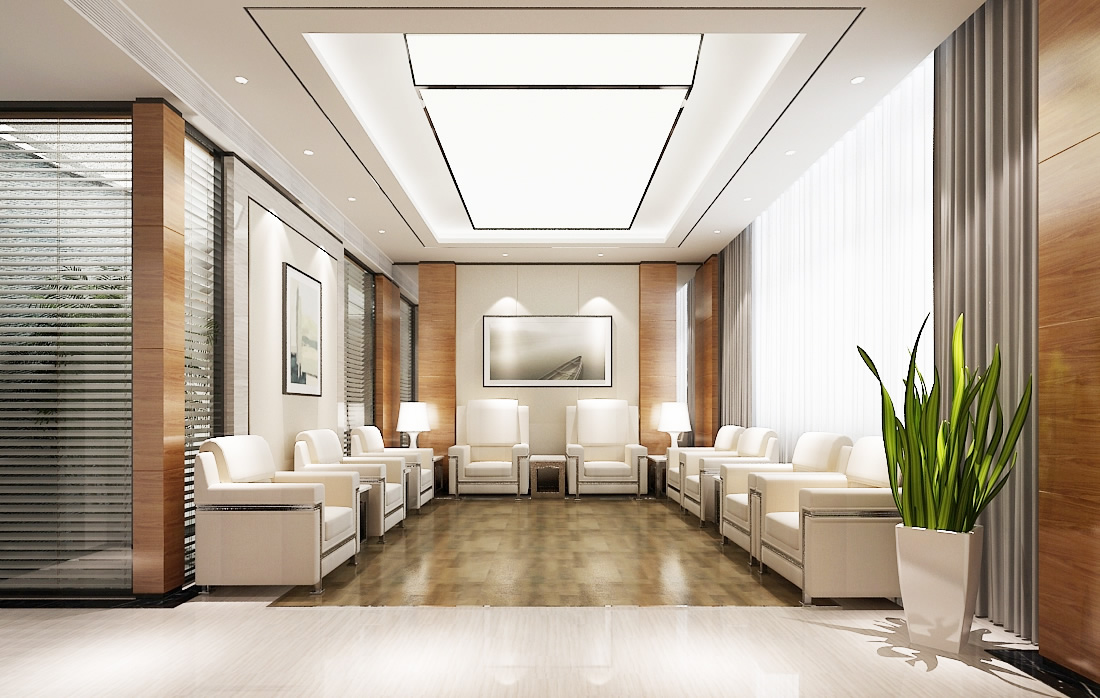 吴山健浩3000m²现代简约办公楼装修项目(图7) 吴山健浩3000m²现代简约办公楼装修项目(图7)