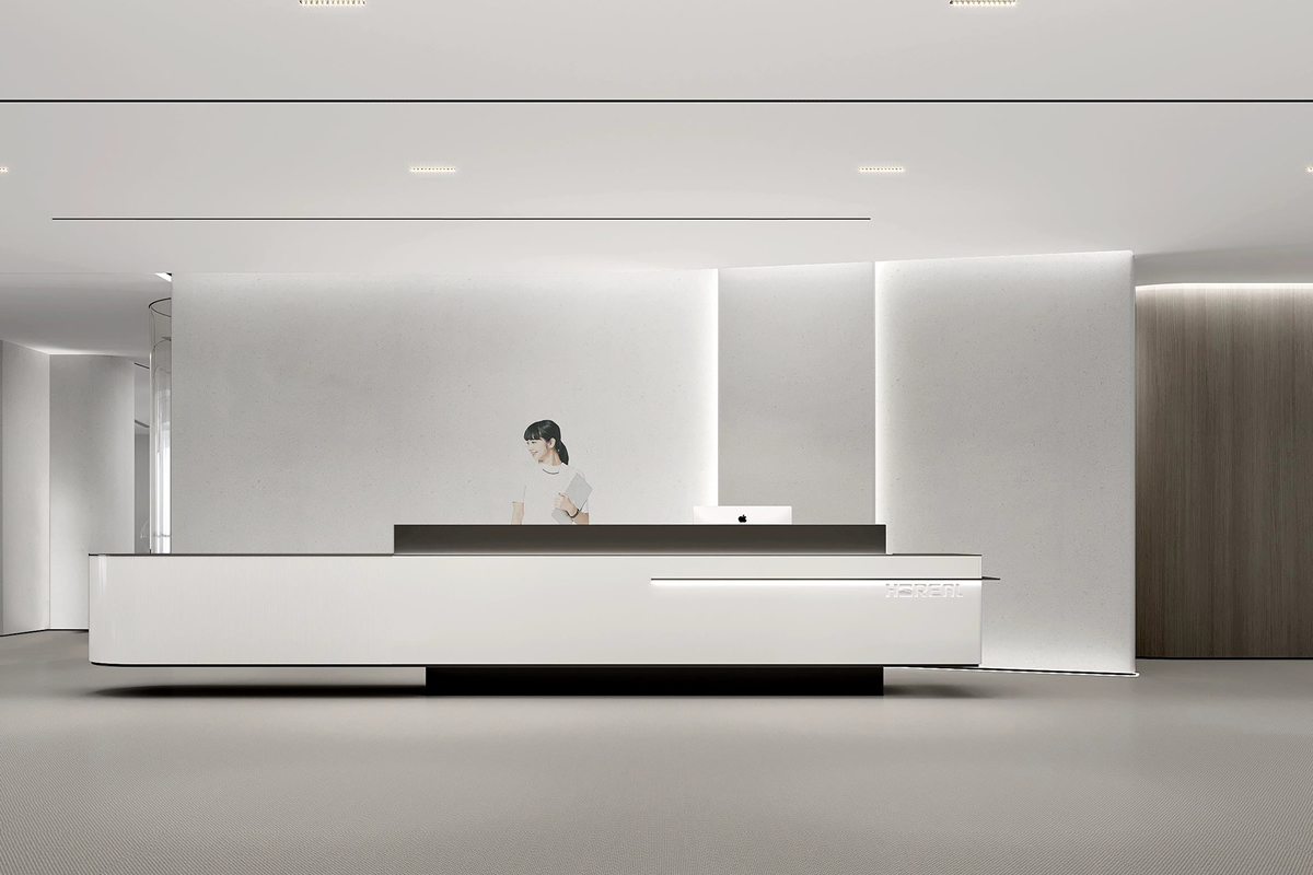 安然燃气极简风办公室装修设计项目(图1) 安然燃气极简风办公室装修设计项目(图1)