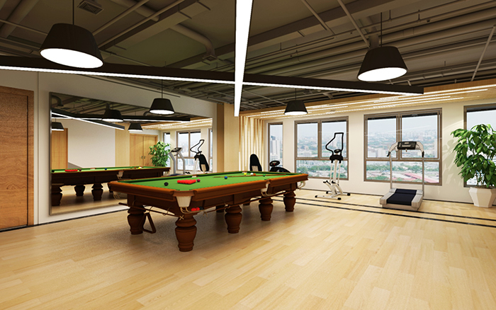 上海国科4200平办公楼装修设计案例(图5) 上海国科4200平办公楼装修设计案例(图5)