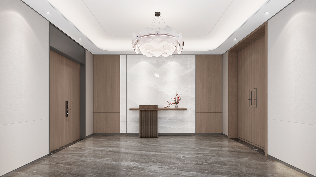 雷沃机械设备A区3000平新中式办公楼装修(图1) 雷沃机械设备A区3000平新中式办公楼装修(图1)