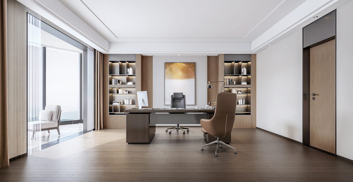 雷沃机械设备A区3000平新中式办公楼装修(图4) 雷沃机械设备A区3000平新中式办公楼装修(图4)