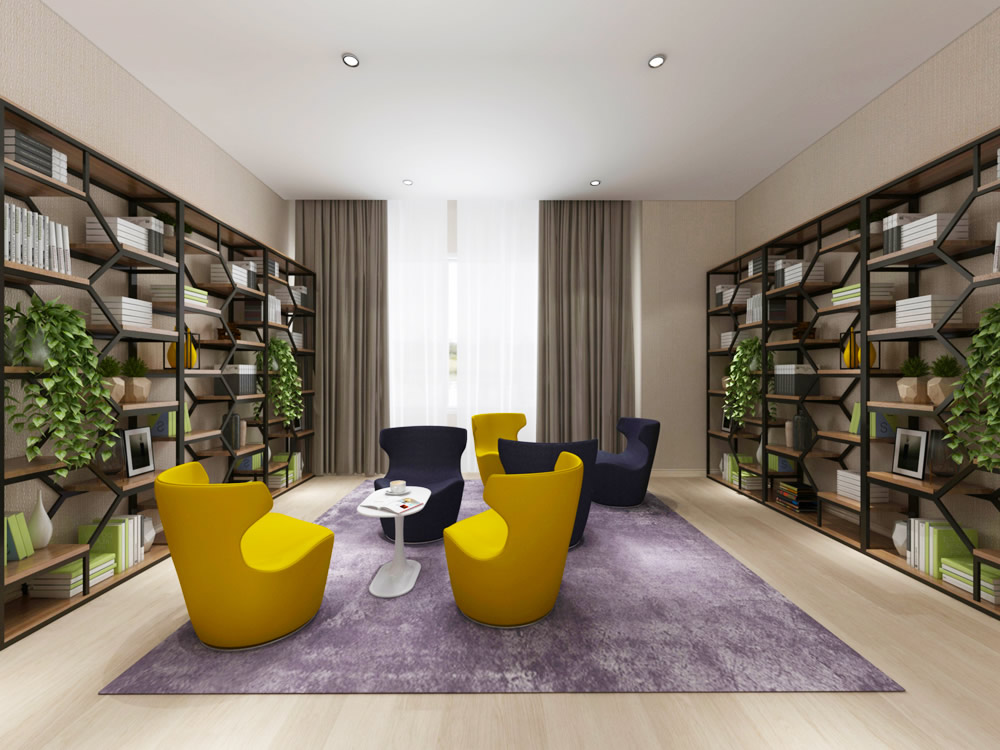 纳图电力2200m²简约风办公楼装修设计项目(图2) 纳图电力2200m²简约风办公楼装修设计项目(图2)