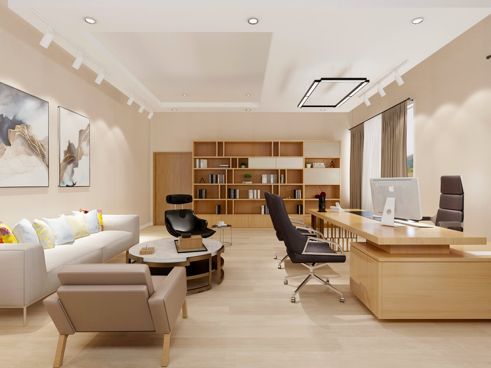 纳图电力2200m²简约风办公楼装修设计项目(图5) 纳图电力2200m²简约风办公楼装修设计项目(图5)