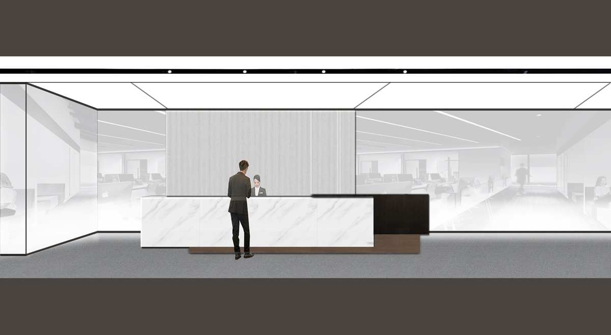 合肥西普工业园警用装备1000平方办公室装修(图1) 合肥西普工业园警用装备1000平方办公室装修(图1)