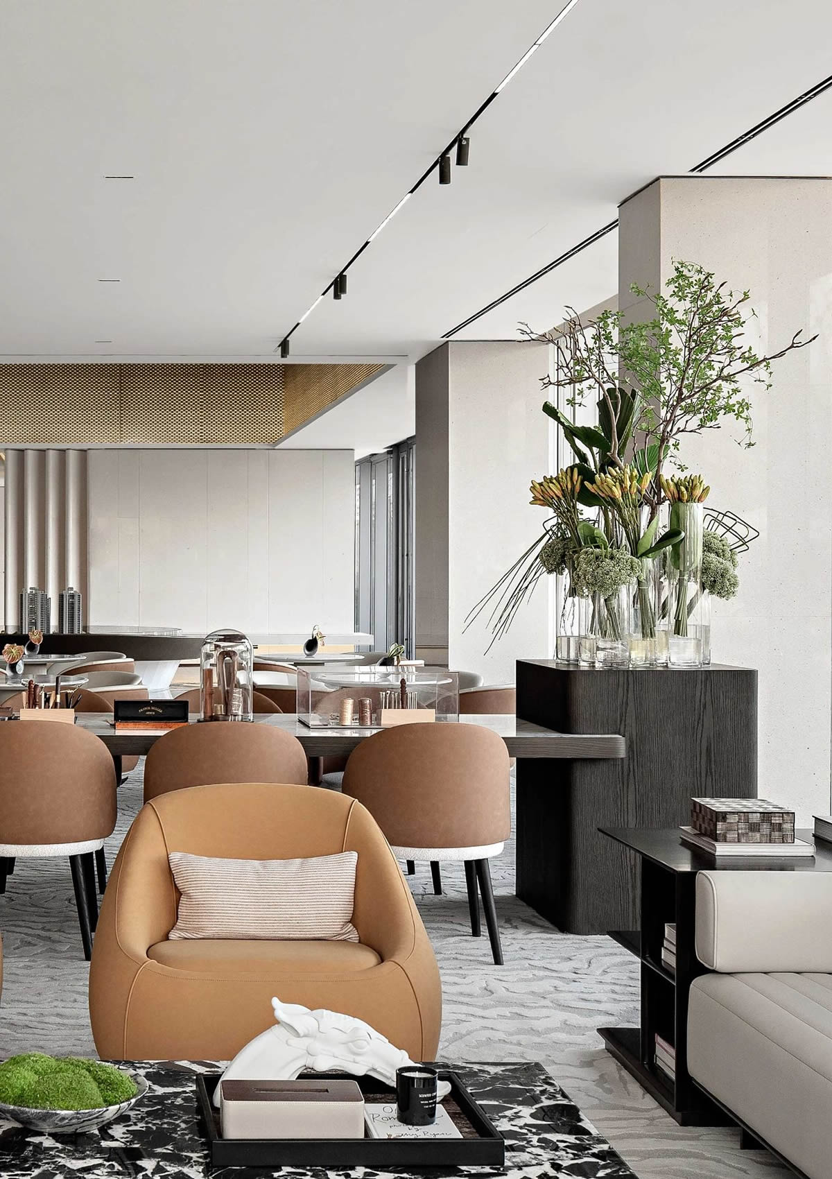 淮北.华松太阳城售楼部后现代风装饰装修项目(图5) 淮北.华松太阳城售楼部后现代风装饰装修项目(图5)