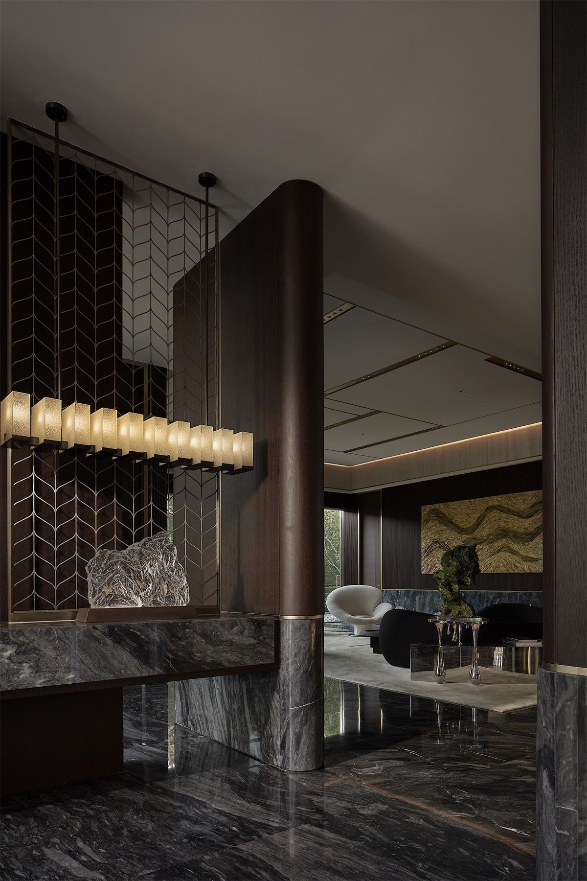 淮北.华松御苑售楼部新中式装饰装修项目(图5) 淮北.华松御苑售楼部新中式装饰装修项目(图5)