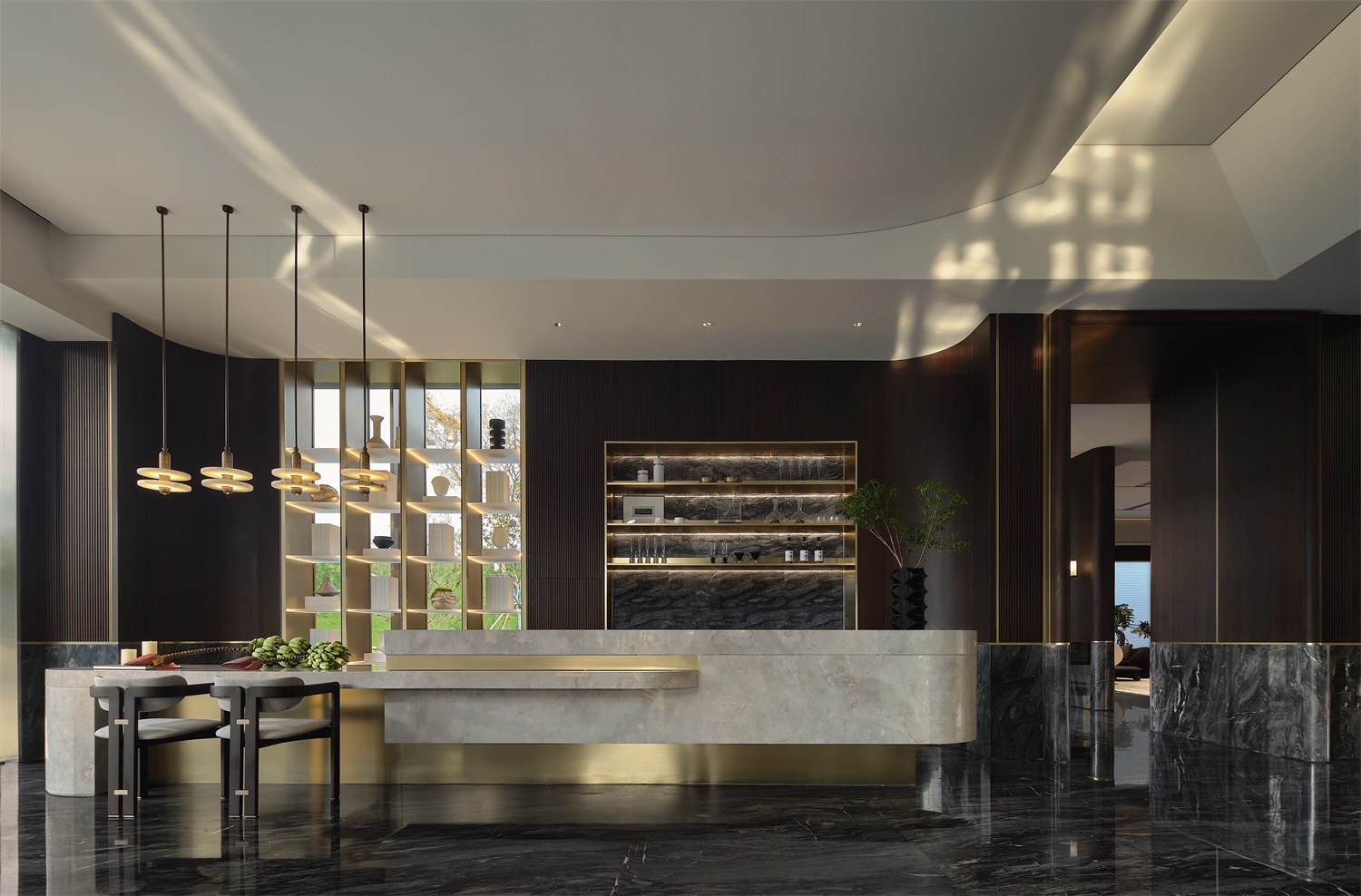 淮北.华松御苑售楼部新中式装饰装修项目(图3) 淮北.华松御苑售楼部新中式装饰装修项目(图3)