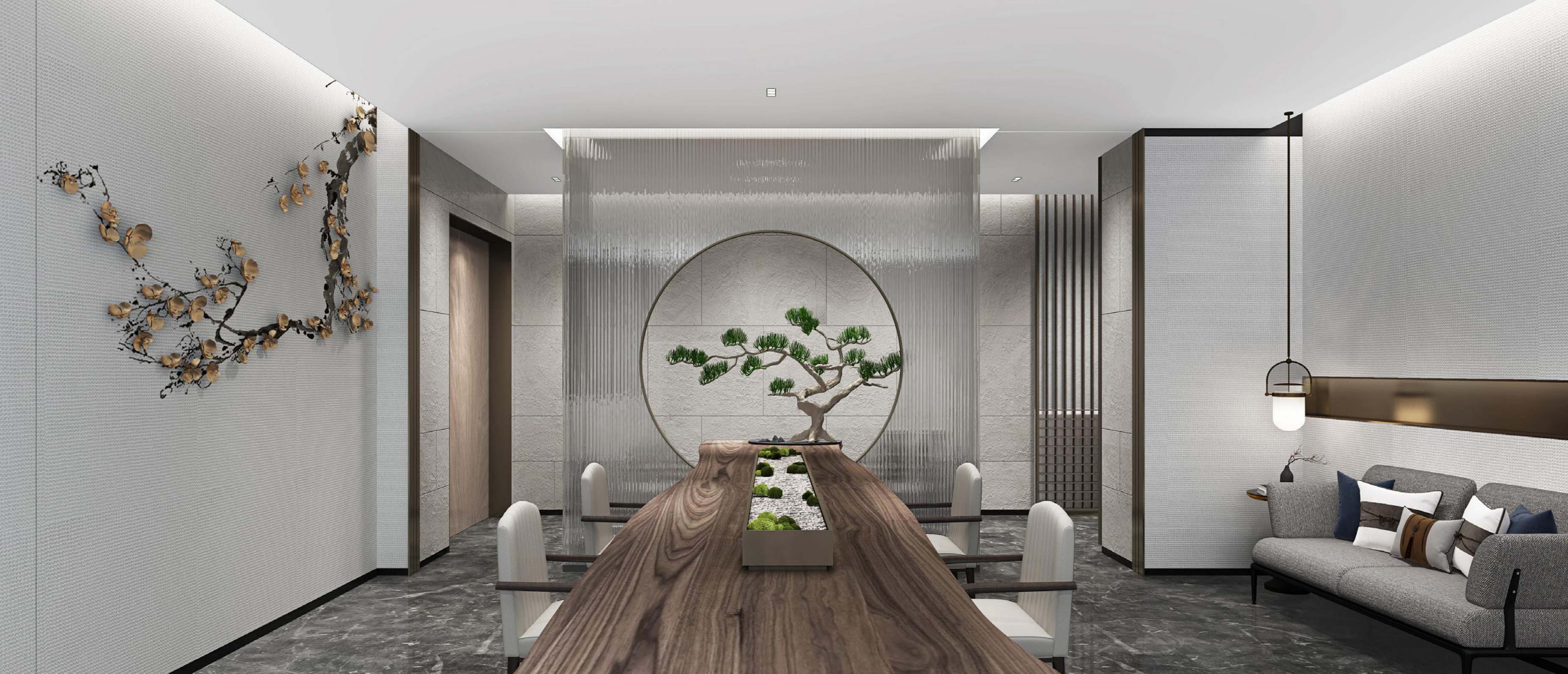 太平·某山庄新中式1200平方售楼部装饰装修工程(图4) 黄志达-苏州天健虎丘售楼处会所样板间室内设计方案_45.jpg