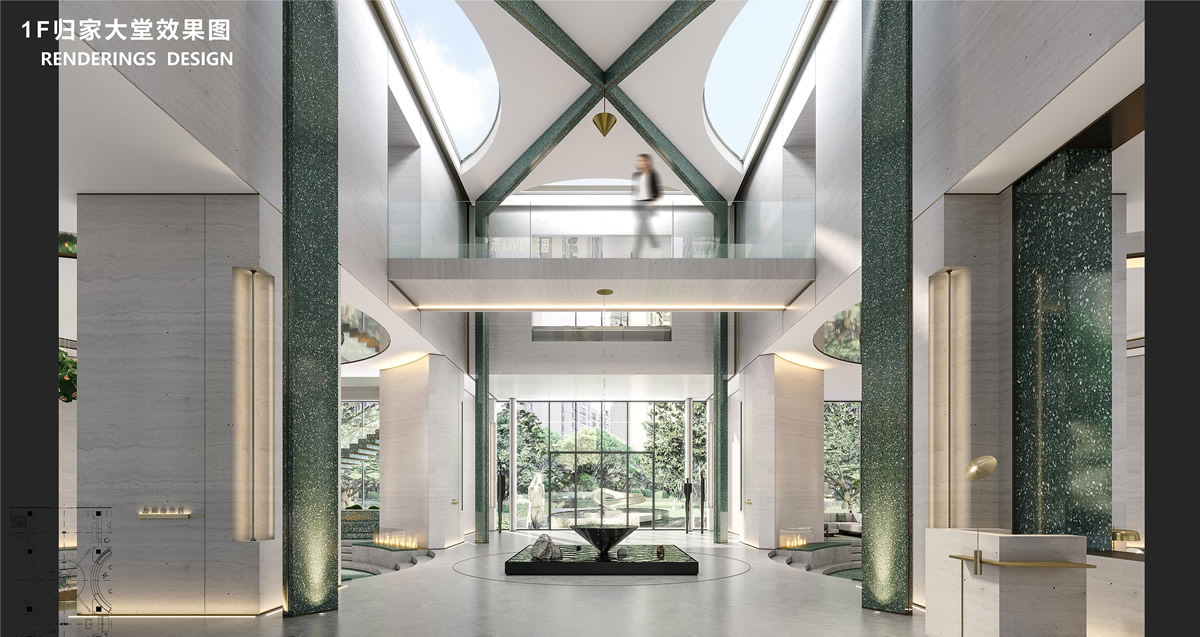 合肥·茂湾售楼部现代混搭风格装饰装修工程(图2) 合肥·茂湾售楼部现代混搭风格装饰装修工程(图2)