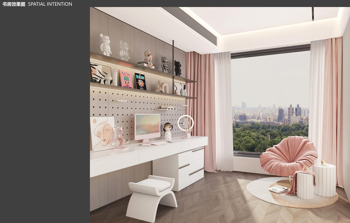 淮北.华松籣墅香汐高层C户型现代简约风样板间装饰装修项目(图4) 淮北.华松籣墅香汐高层C户型现代简约风样板间装饰装修项目(图4)