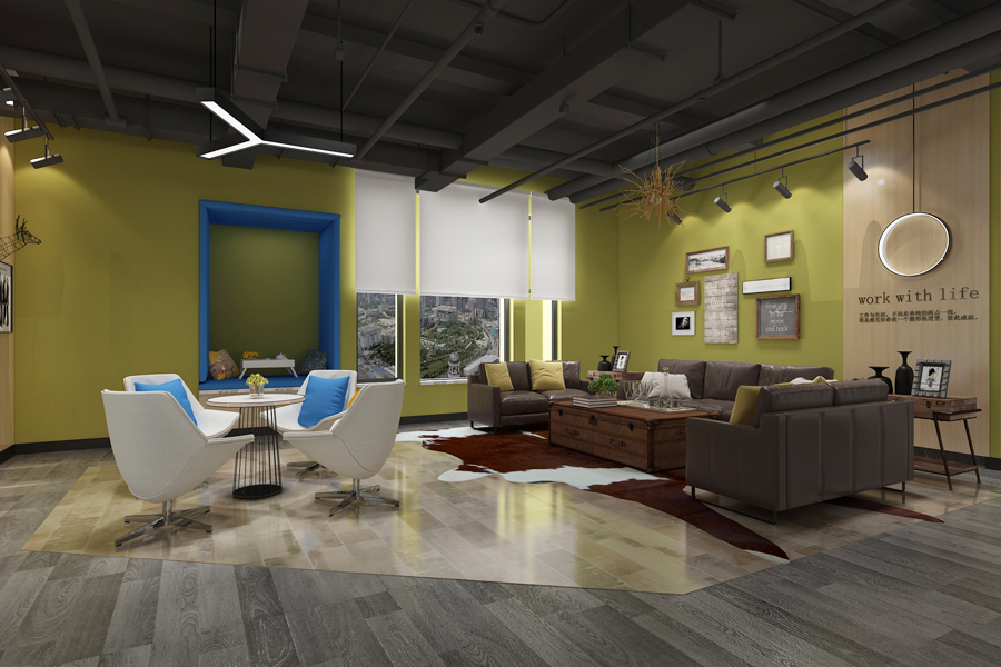 合肥600平半山装饰分公司工业风装修设计案例(图4) 44 副本.jpg