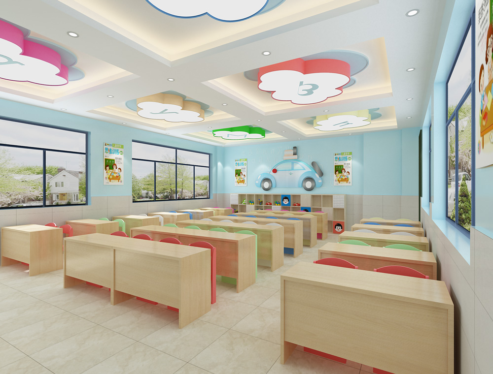 肥东2000平方幼儿园装修设计(图4) 1-210P51J451336.jpg