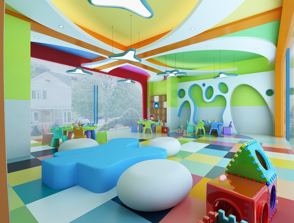 肥东2000平方幼儿园装修设计(图2) 1-210P51J451136.jpg