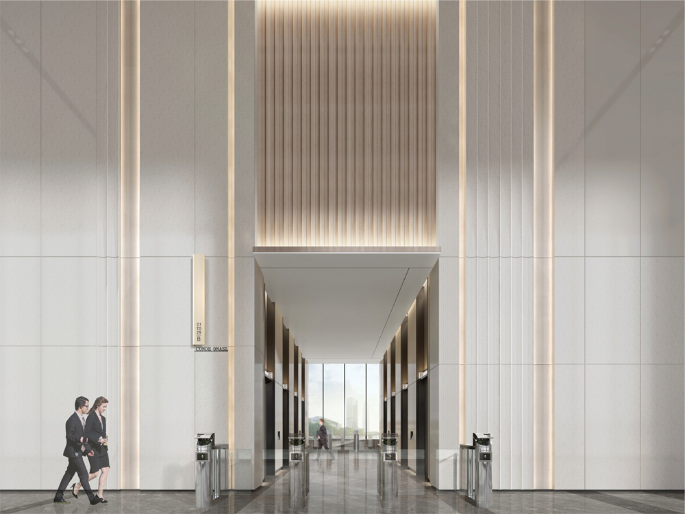 泾县皖新机电办公楼大厅装修案例(图2) 图片2.jpg