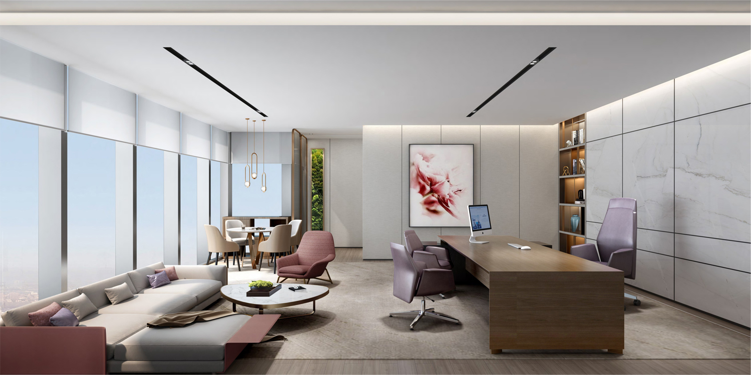 宣城泾县皖新机电总经理室装修案例(图4) 经理室.jpg