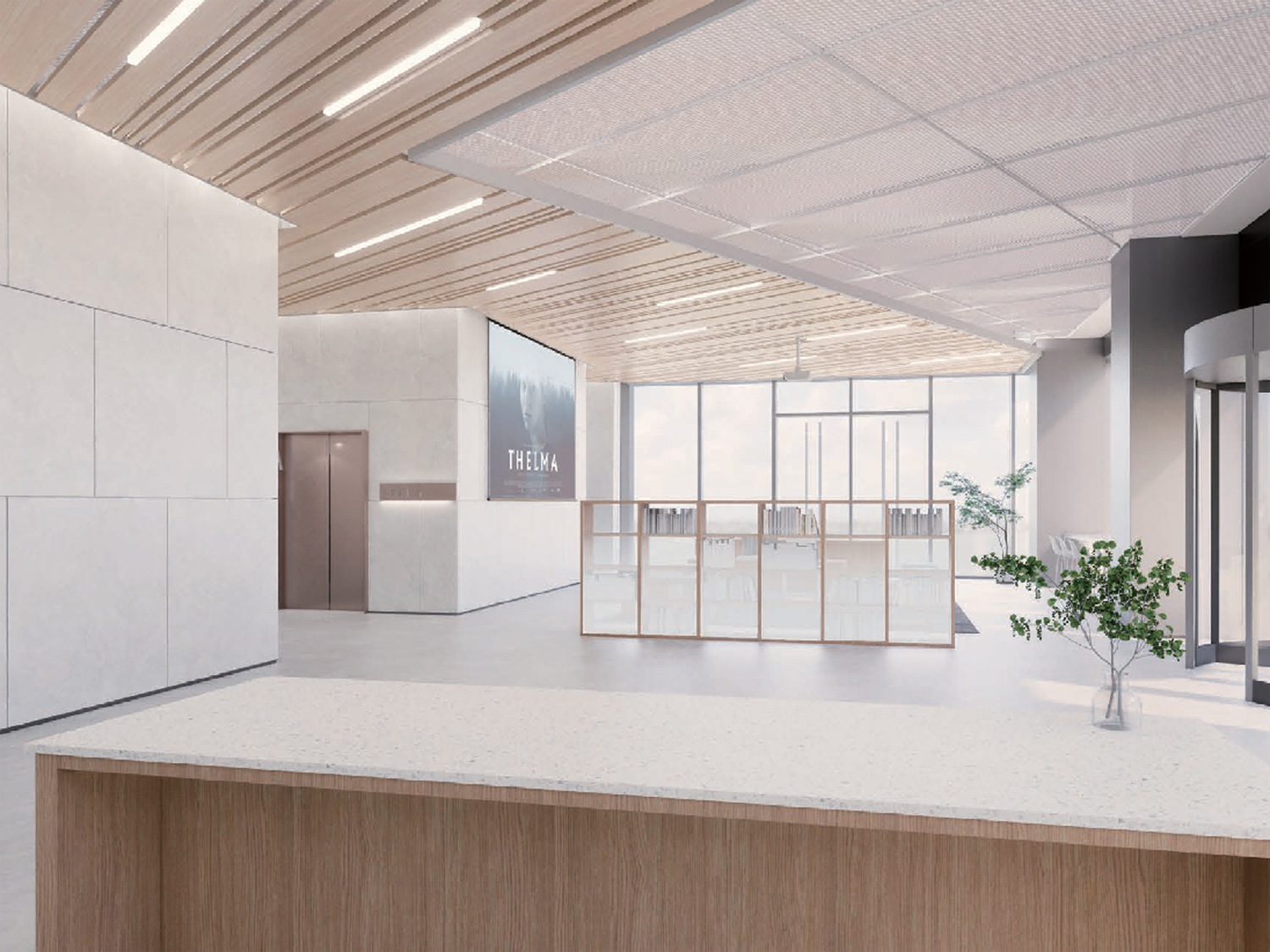 合肥尚喜E栋办公楼接待大厅装修设计案例(图3) 3.jpg