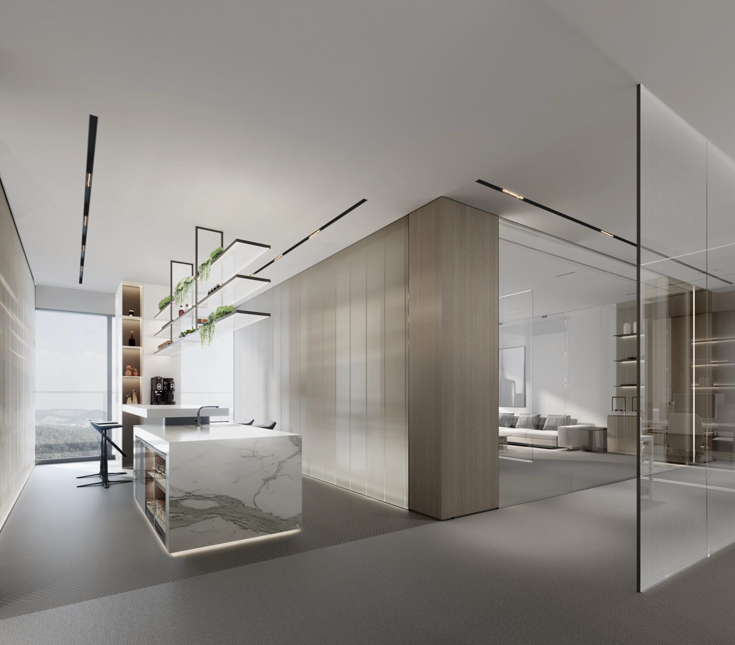 安徽半山装饰装修公司带你了解办公楼茶水间装修设计(图2) 茶水间.jpg