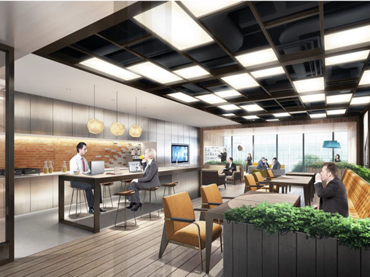 合肥创新产业园2000平方科技公司装修案例(图1) 1.jpg