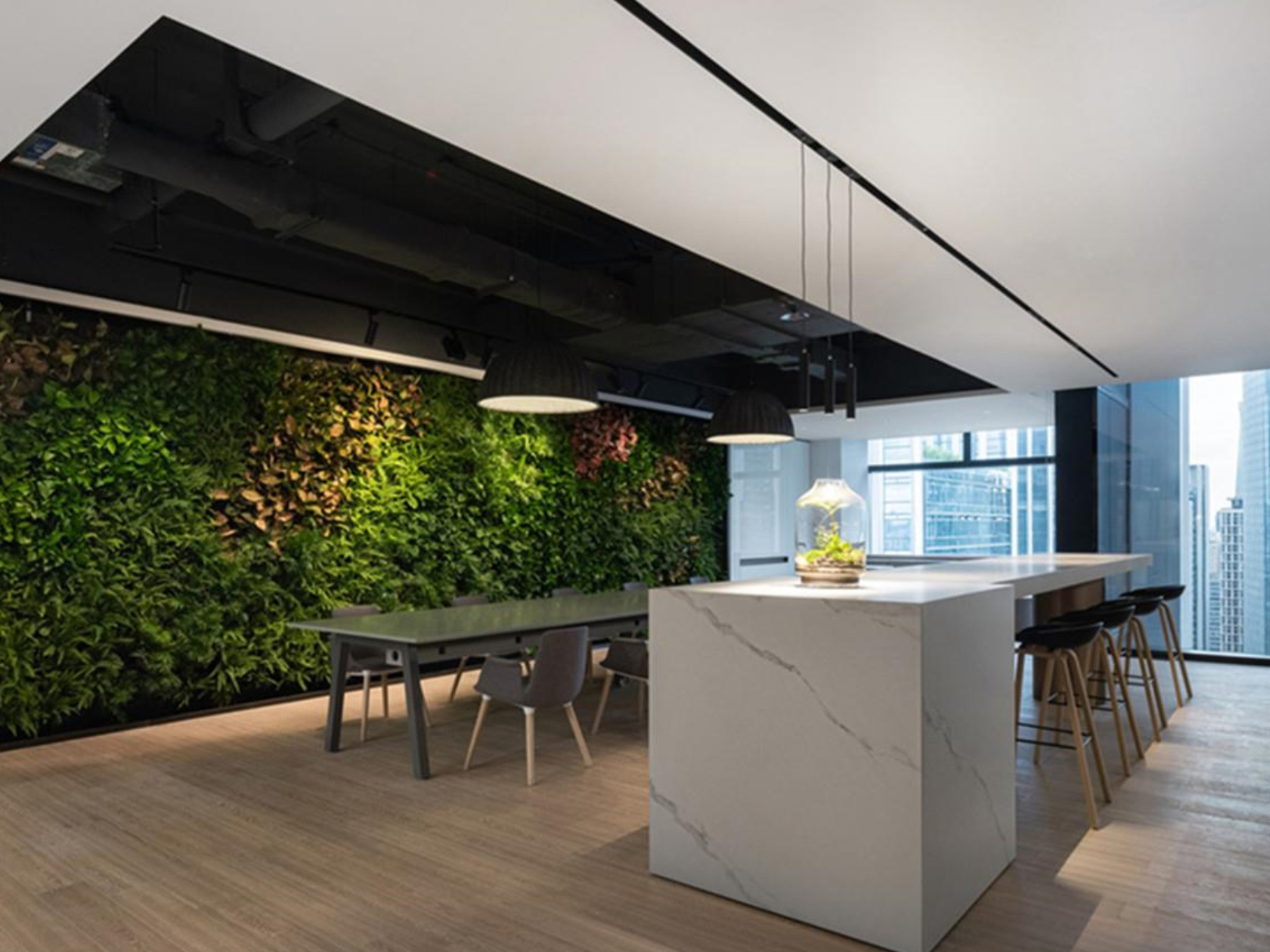 半山装饰带你了解---办公楼茶水间装修色彩搭配(图2) 茶水间5.jpg