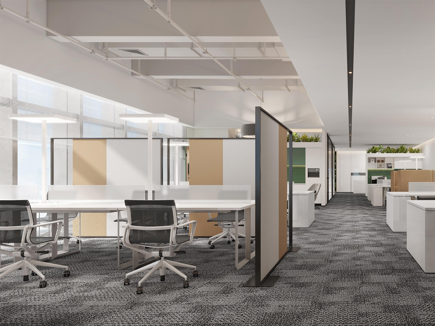 安徽合肥1000平方简约风办公室装修设计案例(图1) 1.jpg