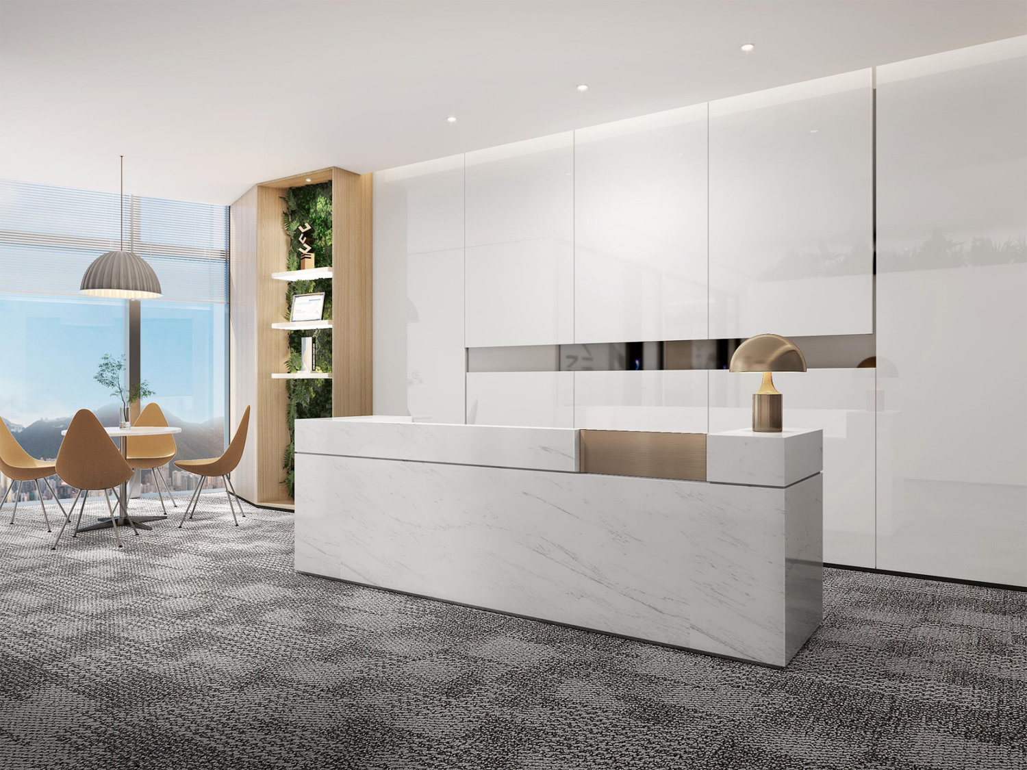 安徽合肥1000平方简约风办公室装修设计案例(图2) 2.jpg