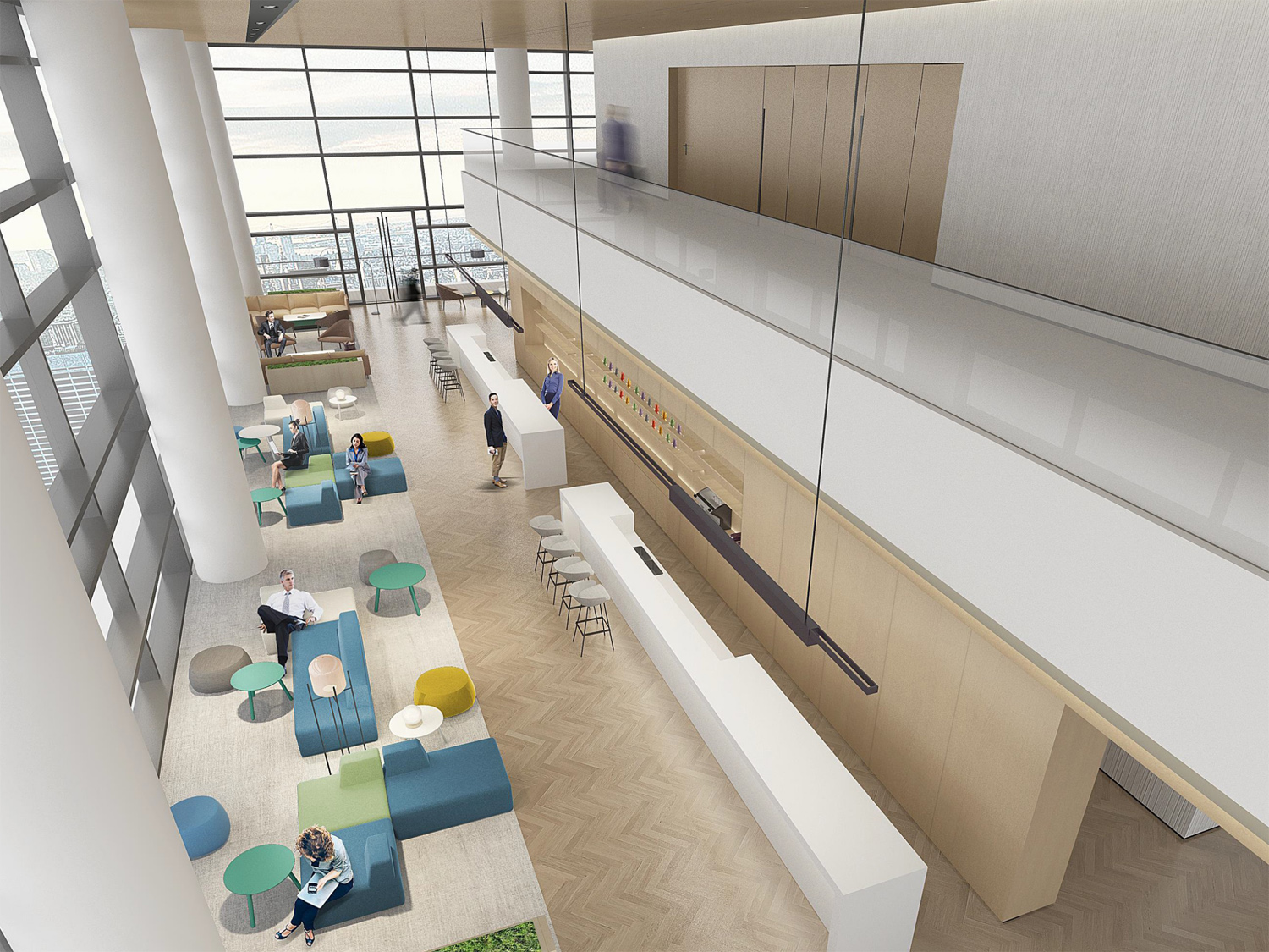 芜湖5000平方科技公司简约办公楼装修案例(图2) 2.jpg