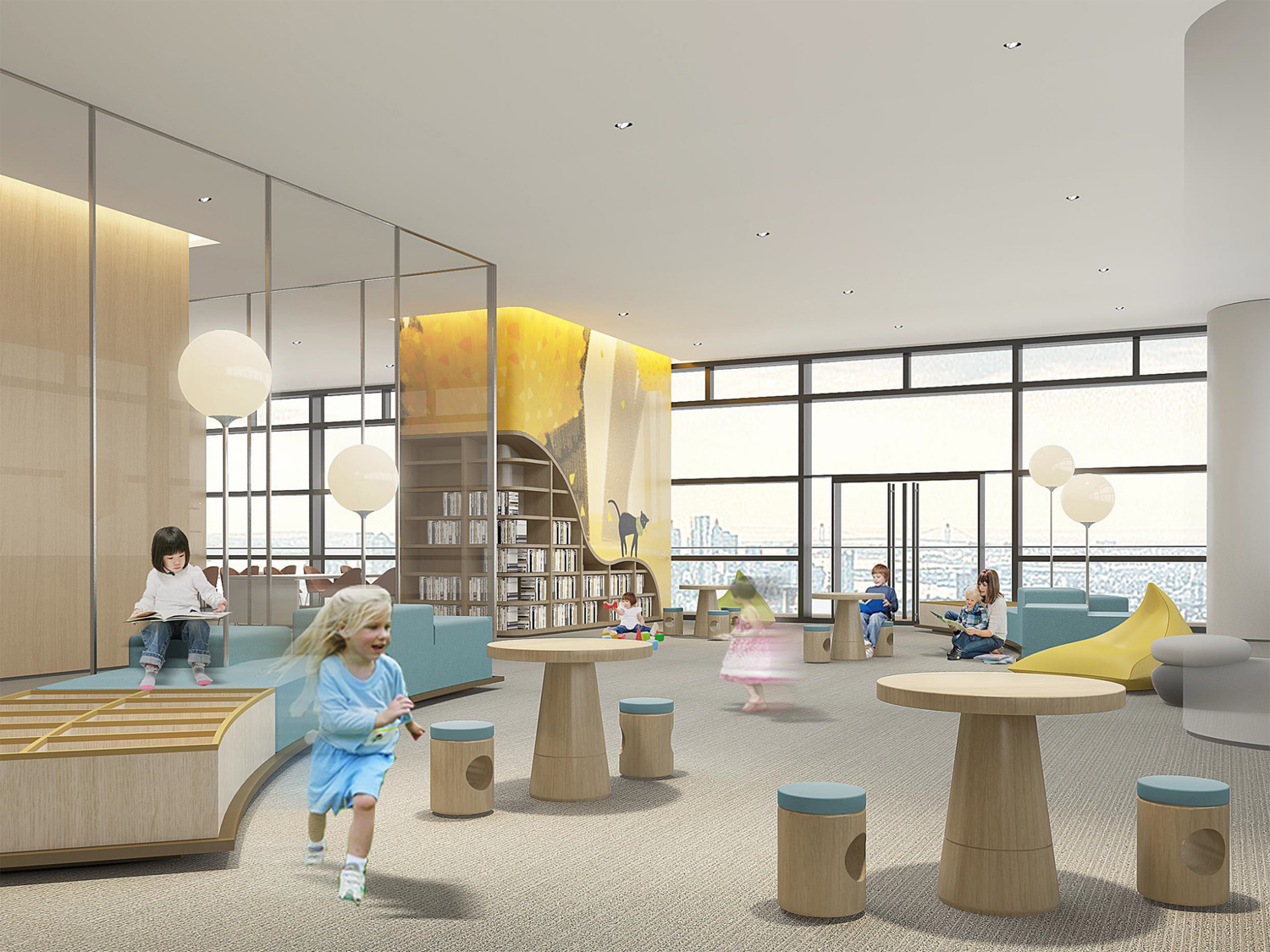 芜湖5000平方科技公司简约办公楼装修案例(图3) 3.jpg