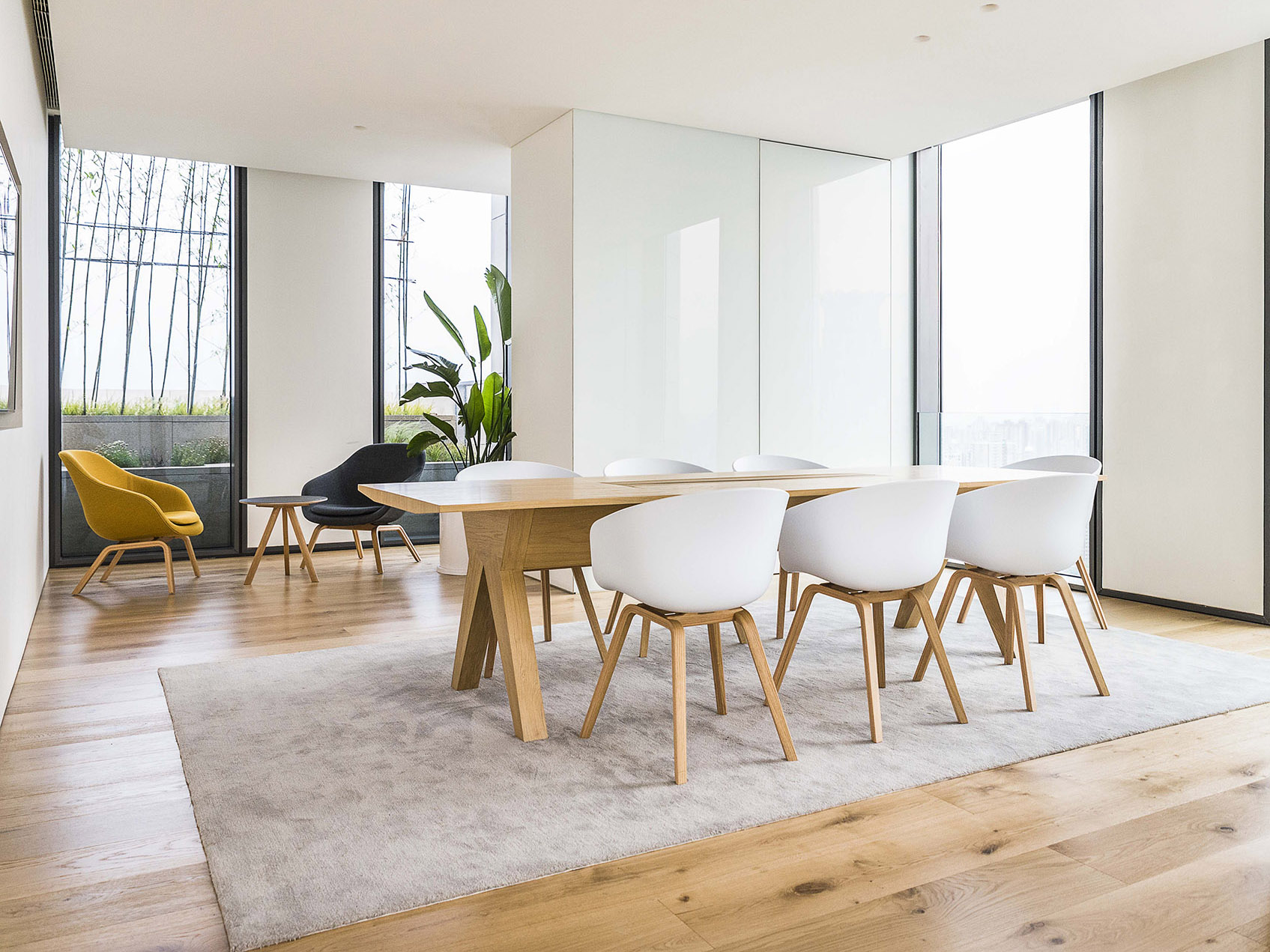 瑶海区1200平方现代简约风办公室装修设计项目(图3) 国外办公 (10) 副本.jpg