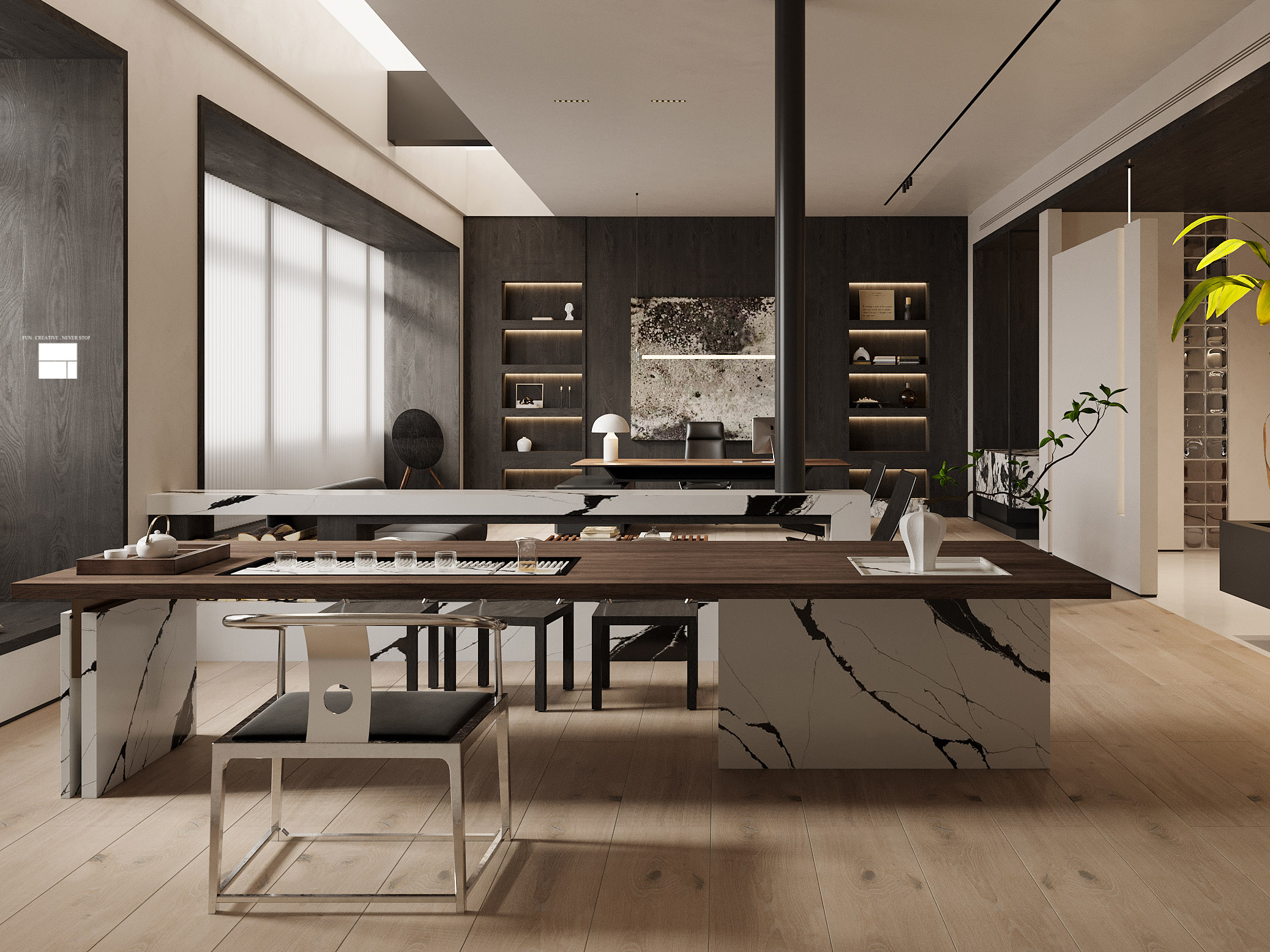 安庆1500平方办公室装修设计项目(图3) 效果图 (6) 副本.jpg