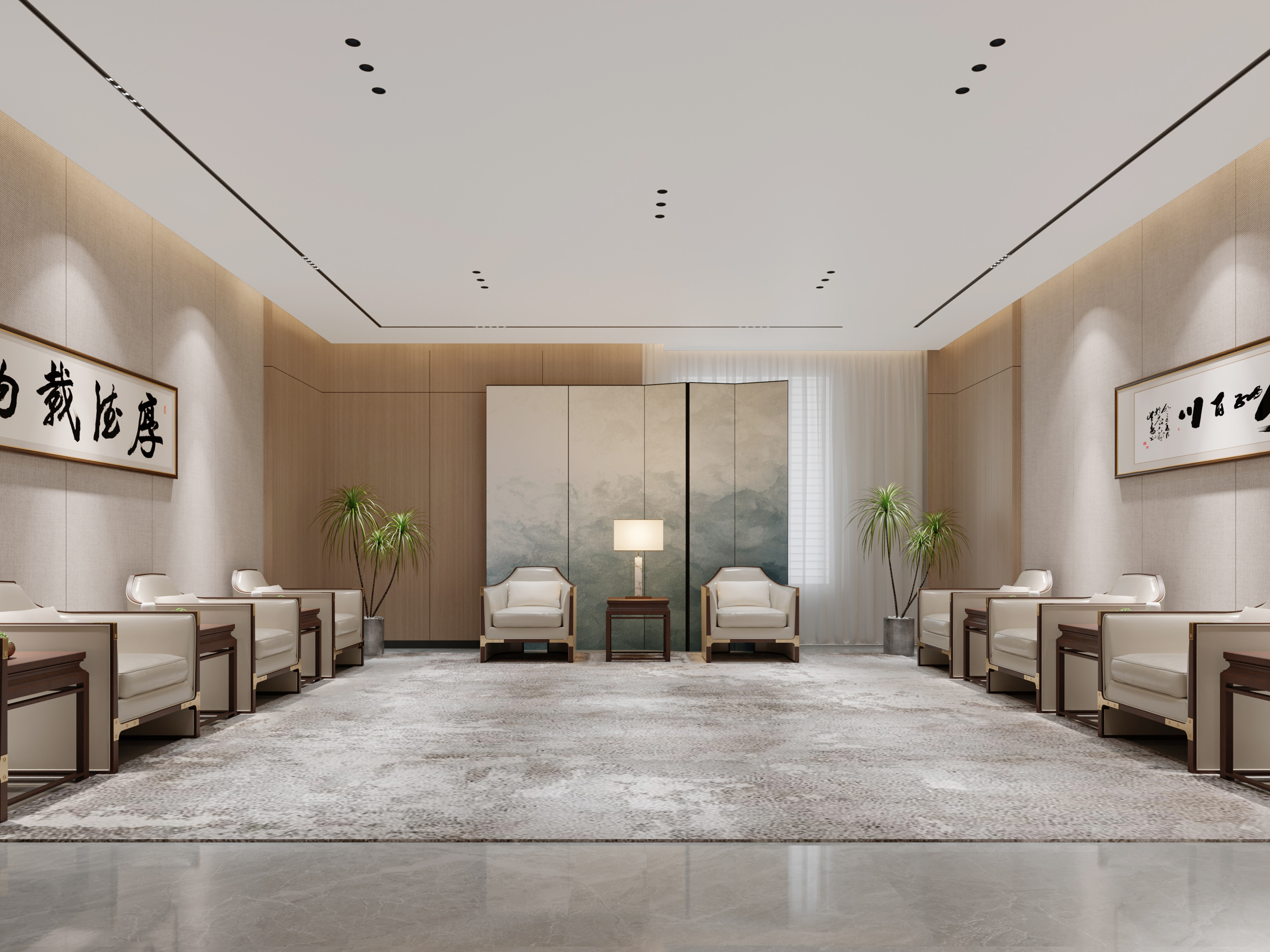 合肥包河区1800㎡设计施工一体办公室装修项目(图5) 1.jpg