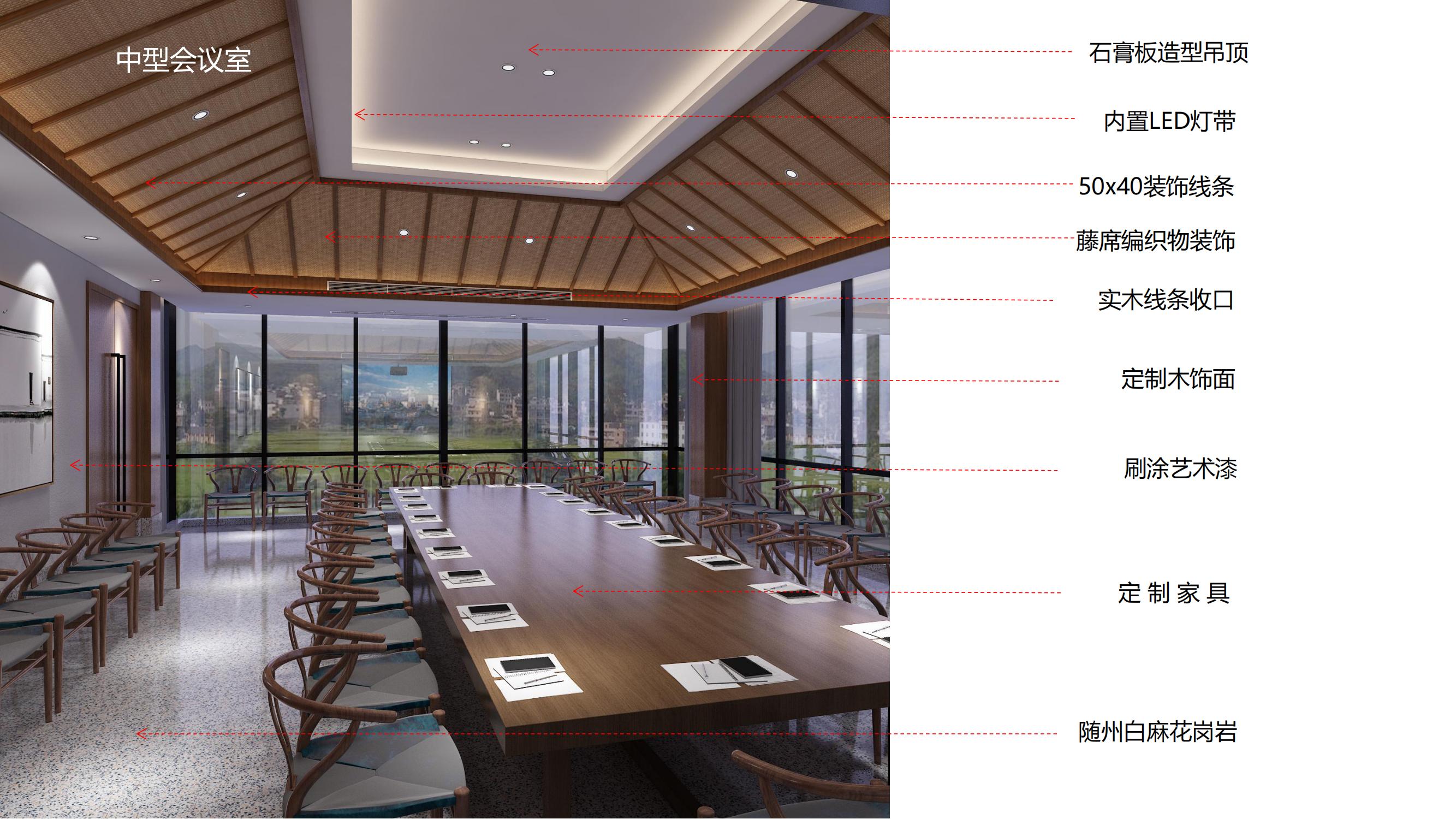 巢湖厵村1980平方特色民宿服务中心办公楼装修设计(图9) 厵村办公室装修案例_13.jpg