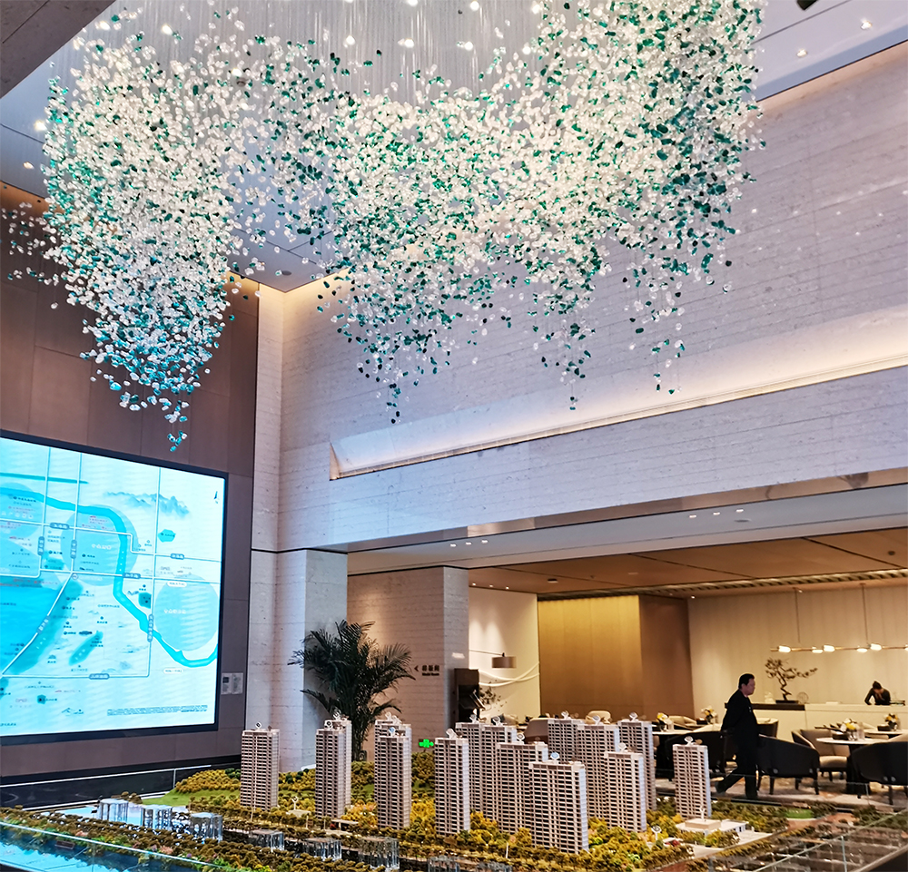 中梁地产与金茂地产合作项目金茂府售楼部(图2) 中梁地产与金茂地产合作项目金茂府售楼部(图2)